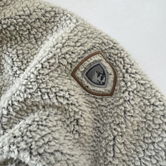 Kuhl Jacket Prism Jacket Womens MEDIUM Hoodie Fleece Sherpa Colorblock 4429 - Picture 5 of 9